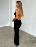 MINERVA MAXI DRESS BLACK