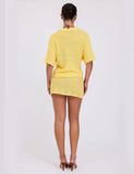 JANAI SKIRT YELLOW LEMON