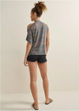 Camo Lounge Top Green Multi