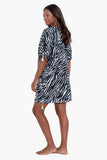 Caftan Cover Up in Tigre Sombre