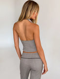 TERESIA TOP GREY CHECK