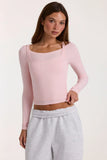 ButterCloud Layered Top in Blush