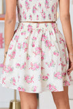 Jacqueline Floral Bow Skirt
