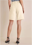 Bermuda Suit Shorts Off White