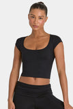 ButterCloud Crop Top in Black