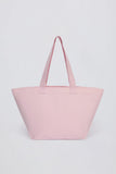 Oversized Tote Bag in Powder Pink