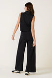 AirEssentials Draped Collar 1 2 Zip Jumpsuit