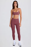 High Waist Leggings in Acai