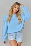 Prestyn Blue Bubble Long Sleeve Top SALE