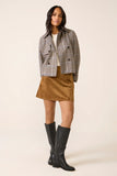 Ciera Suede Mini Skirt