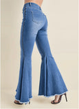 Extreme Flare Jeans Medium Wash