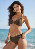 Ring Front Bikini Top Bahama Mama