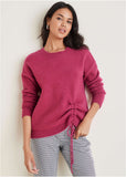 Ruched Sweater Vivacious