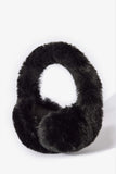 Faux Fur Earmuffs in Black