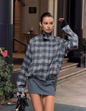 LENNEX JACKET GREY CHECK