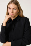 Luxe Suiting Cropped Jacket