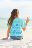Saltwater State Of Mind Mint Graphic Tee