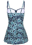 St Tropez Swim Dress Cool Kaleidoscope