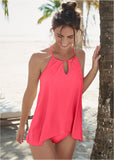 Georgia Tankini Top Sunset Pink