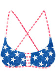 Strappy Bralette Bikini Top American Star