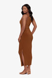 Maxi Shaping Dress in Bronze