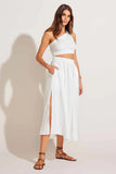 Reina Dress White Ecolinen