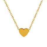 Mini Heart Gold Necklace