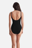 Sonny Surplice One Piece Black