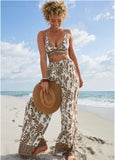 Strappy Longline Top Mystic Paisley