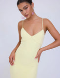 JULIANNA DRESS YELLOW LEMON