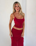 OCTAVIA TOP RED