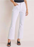 Brigitte Kick Flare Jeans Off White