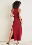 Tank Maxi Dress Wine