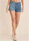Americana Short Starry Night Denim