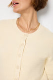 Textured Short Sleeve Cardi