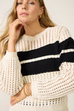 SPORTY OPENWORK POPOVER