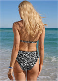 Jungle Velvet Tahiti Midi Bottom Black Silver