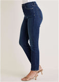 Slim Leg Jeans Dark Wash