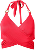 Laguna Wrap Underwire Top Sweet Red