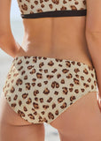 Reversible Moderate Bottom Cheetah Floral