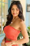 Merritt Orange Maxi Skirt Set