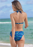 Strappy Mid Rise Bottom Sea Bliss