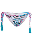 Key West Tie Side Moderate Bottom Lush Zebra