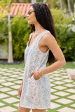 Turn Back Time Tie Dye Eyelet Dress