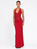 BRESILY MAXI DRESS RED