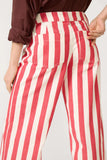 Maker Wide Leg Stripe Pant