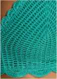 Crochet Anguilla Bikini Top Tropical Green