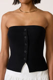 Palmer Strapless Sweater