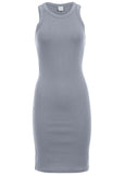 Flexrib Mini Dress Seafog