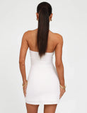 CECILY MINI DRESS WHITE